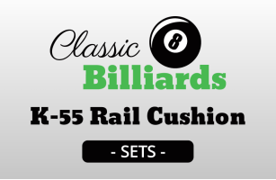 Classic Billiards K-55 Rail Cushion Sets