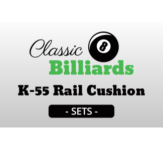 Classic Billiards K-55 Rail Cushion Sets