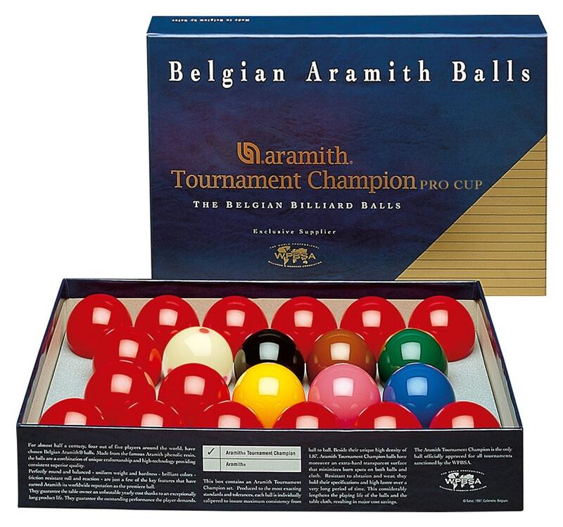 Snooker balls by Aramith