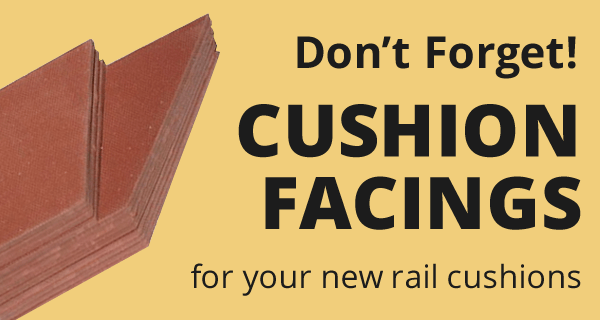 Don't forget the cushion facings