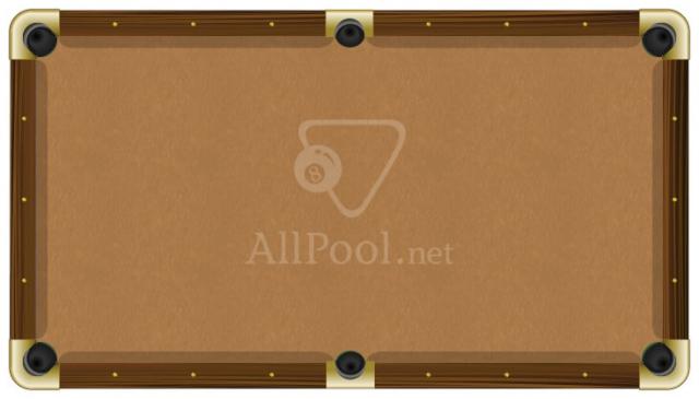 SHIPS FAST! 9' Brown ProLine Classic TEFLON Billiard Pool Table Cloth Felt 