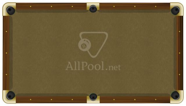 Pool Table Felt Cloth Proline 8' Olive Oversize Classic 303 Billiard