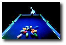 blacklight pool balls
