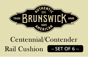 Brunswick Centennial/Contender Rail Cushion